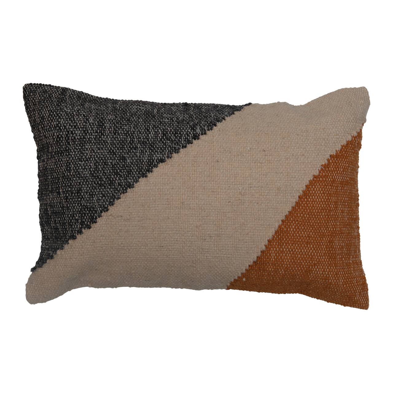 Hello Honey® Woven Cotton Blend Kilim Lumbar Pillow